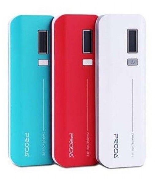 PowerBank Proda 10,000MAH Dual Charger With Torch - 6 - All Informatics Products  on Aster Vender