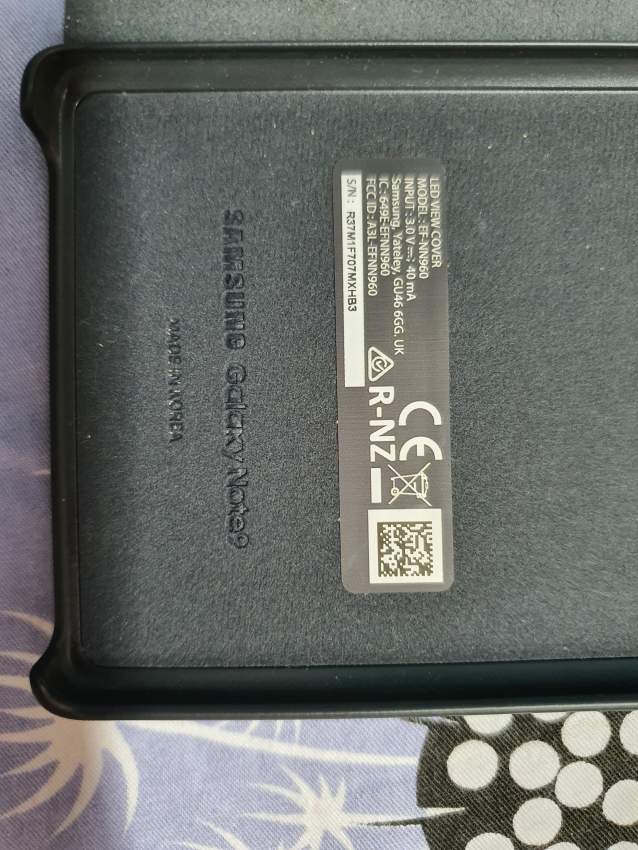 Note 9 led view cover original - 1 - Phone covers & cases  on Aster Vender