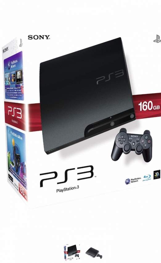 PS3 console new with controller  - 0 - Other Indoor Sports & Games  on Aster Vender