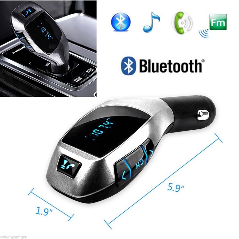 Earldom Bluetooth Car Kit 2.1A ET-M25-USB Car Charger+MicroSD Card - 8 - All Informatics Products  on Aster Vender