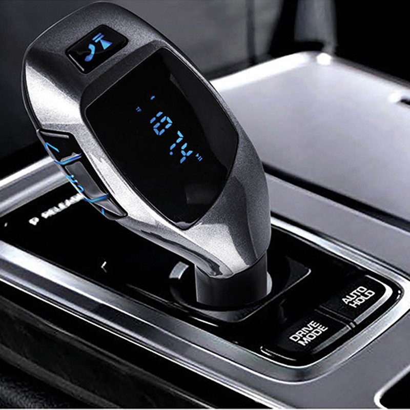 Earldom Bluetooth Car Kit 2.1A ET-M25-USB Car Charger+MicroSD Card - 2 - All Informatics Products  on Aster Vender