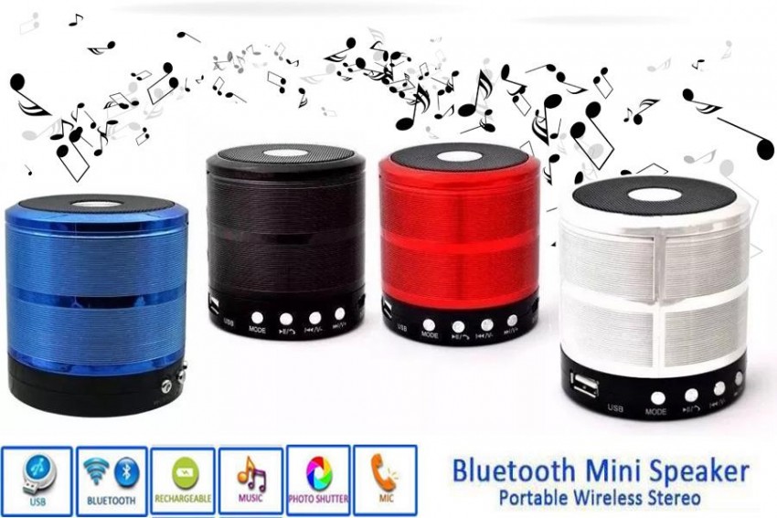 Rechargeable Mini Speaker Bluetooth, Radio, PenDrive MP3 Player - 2 - All Informatics Products  on Aster Vender