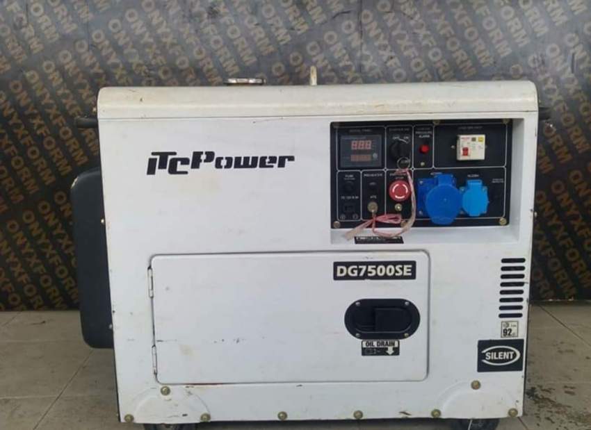 Generator 6.3 kVa diesel for rent - 0 - Events  on Aster Vender