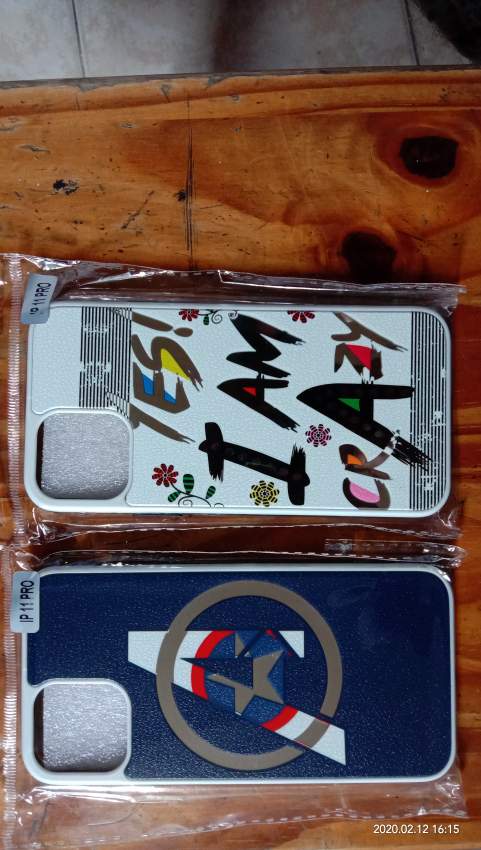 Mobile cover + Tempered glass + Air Pods Case With Hook on Aster Vender