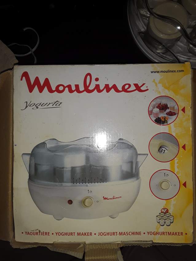 Yoghurt maker 7 pots Moulinex For sale on Aster Vender
