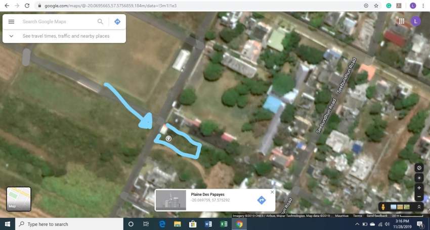 Plaines Des Papayes, Terrain Residentiel à Vendre - 1 - Land  on Aster Vender