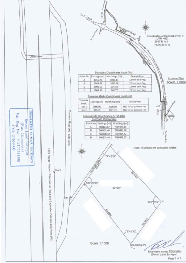 1 Arpent 1 Perche First position Verdun Motorway - 7 - Land  on Aster Vender